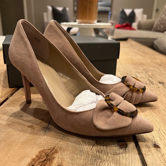 Ann Taylor Gracie Tort Buckle Pump - Picture 5 of 7